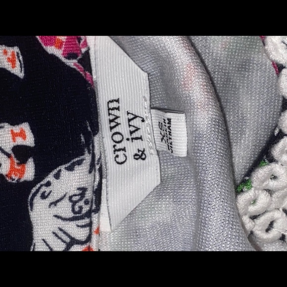 Crown & Ivy Elephant Trunk Marching Dress XS Lace - Picture 6 of 9